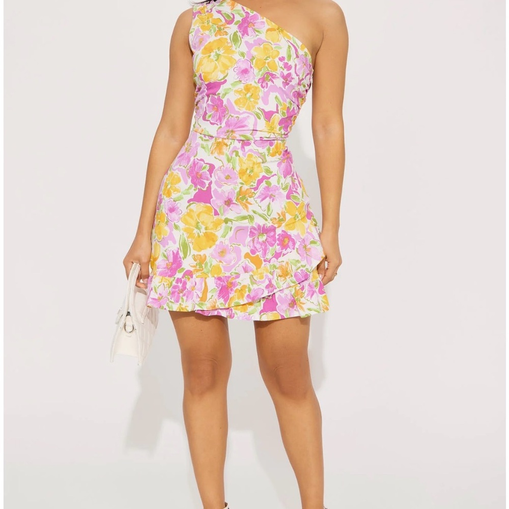 Fashion Nova Trista Floral Mini Dress